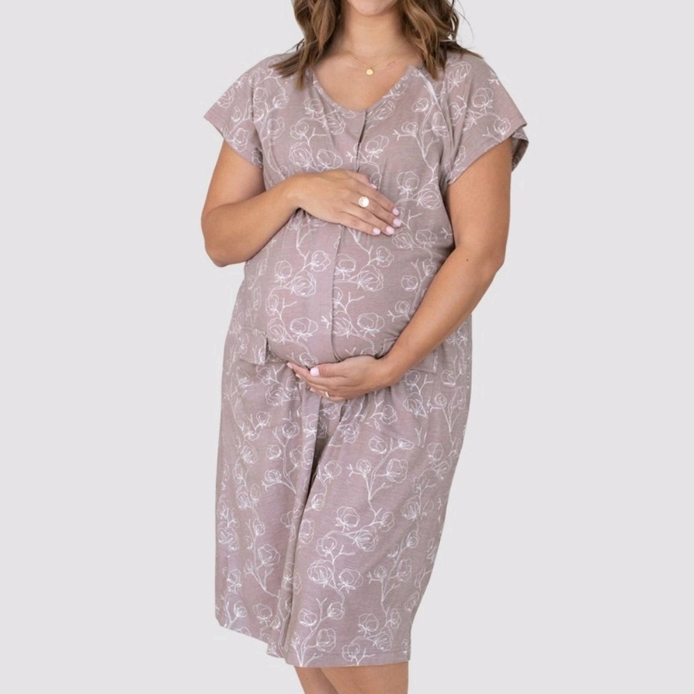 Kindred Bravely Mauve Maternity Dress